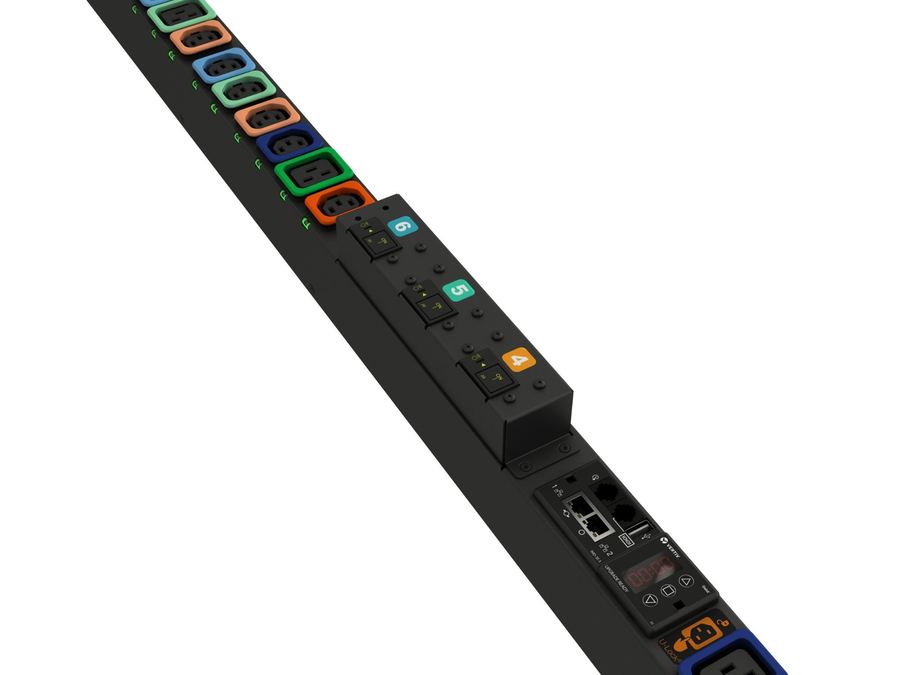 Vertiv UU30010L power distribution unit (PDU) 30 AC outlet(s) 0U Black