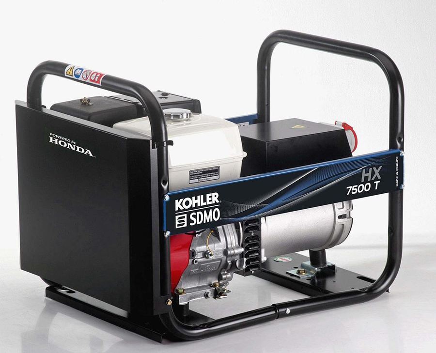 SDMO HX 7500 T C5 6kW (Petrol) (Generator) - 3499231004098